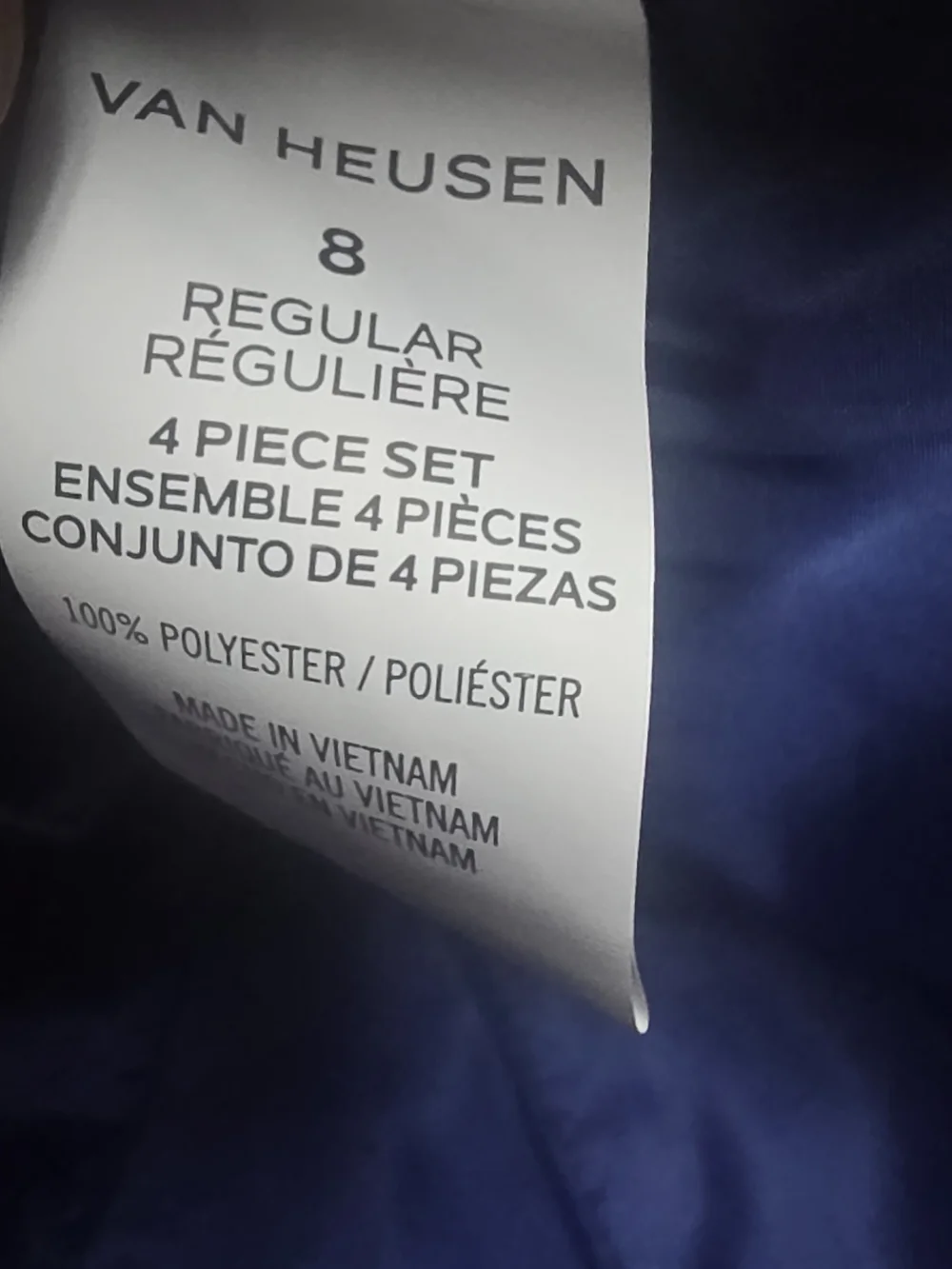 Van Heusen classic navy